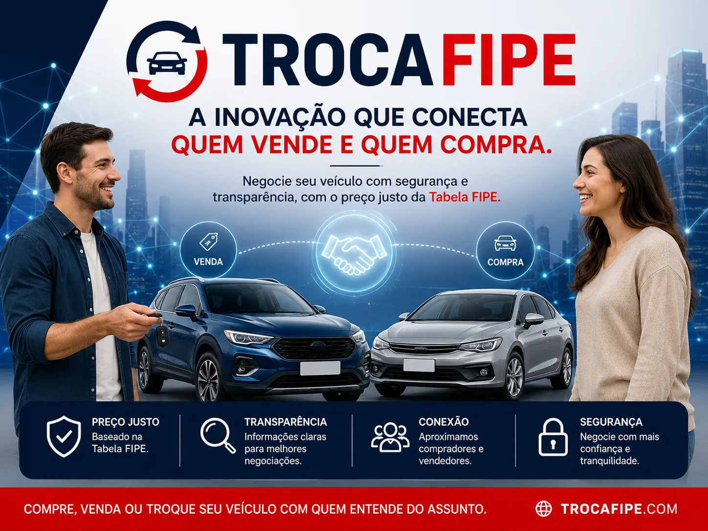 Negocie com confiança: conheça a inovação do TrocaFipe