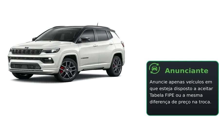 Bem-vindo ao site da TrocaFipe